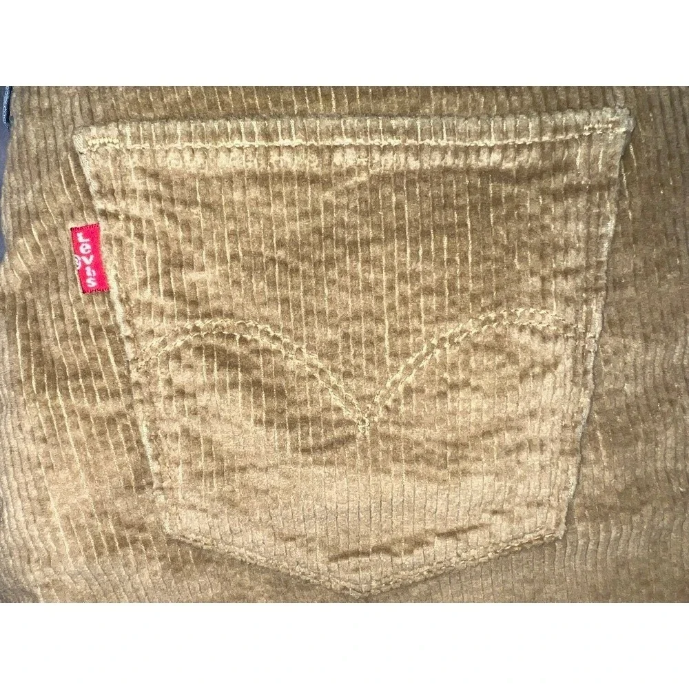 Levis 511 Slim Fit Corduroy Pants Mens 32x30 Tan Khaki Brown 188811671